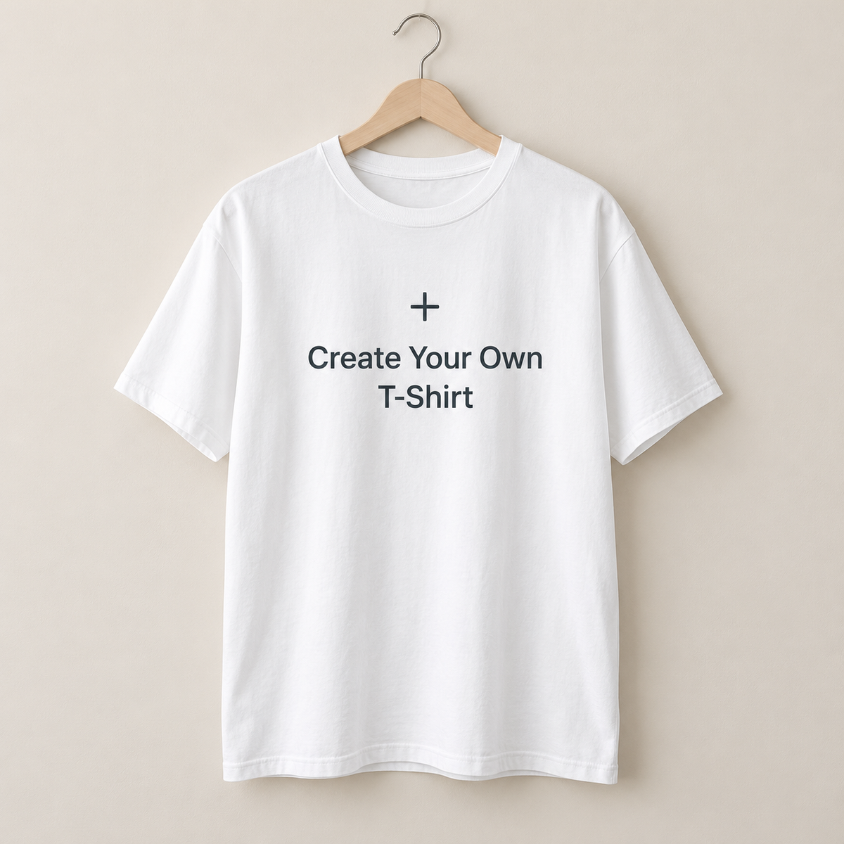 Create Your Own T-Shirt – White