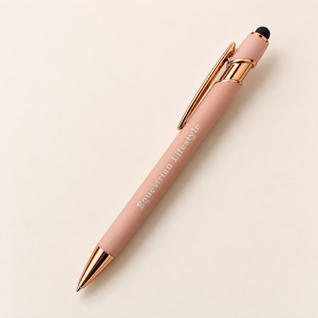 Equestrian Lifestyle Stylus Pen – Black Ink