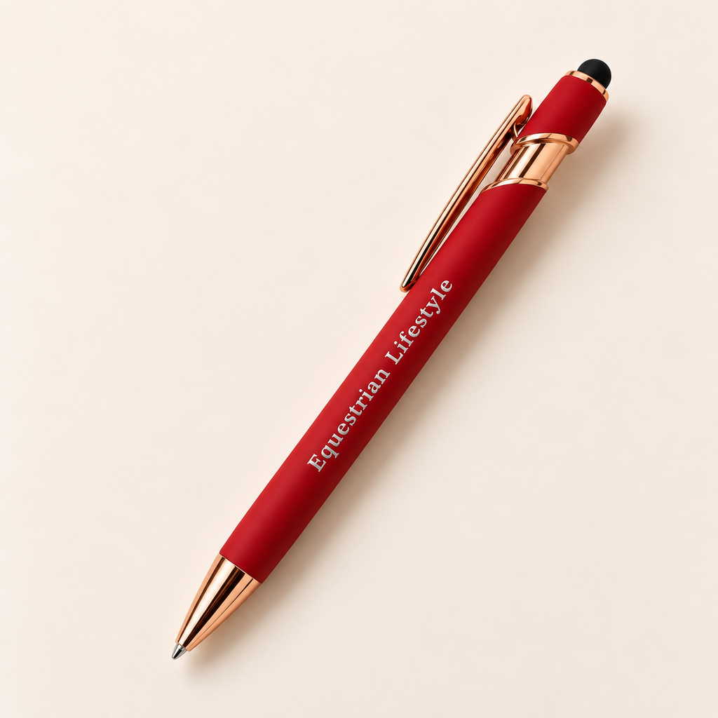 Equestrian Lifestyle Stylus Pen – Black Ink