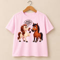 “Mares Are Always Right” horse print T-shirt